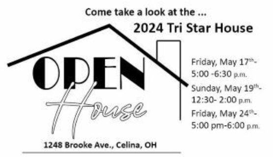 Come take a look at the Tri Star house.  Open Houses:  May 17, 19 and 24th. 
